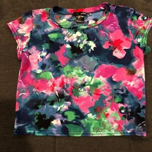 Floral crop top